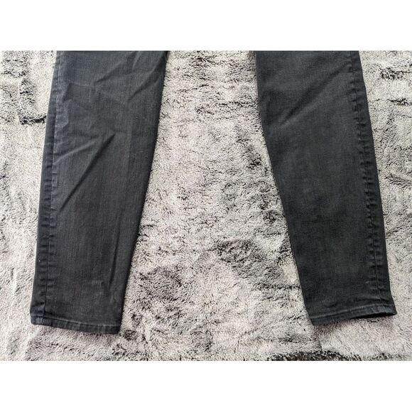 Madewell 9" High Rise Skinny Jeans Women's Size 29T Black - Picture 13 of 14